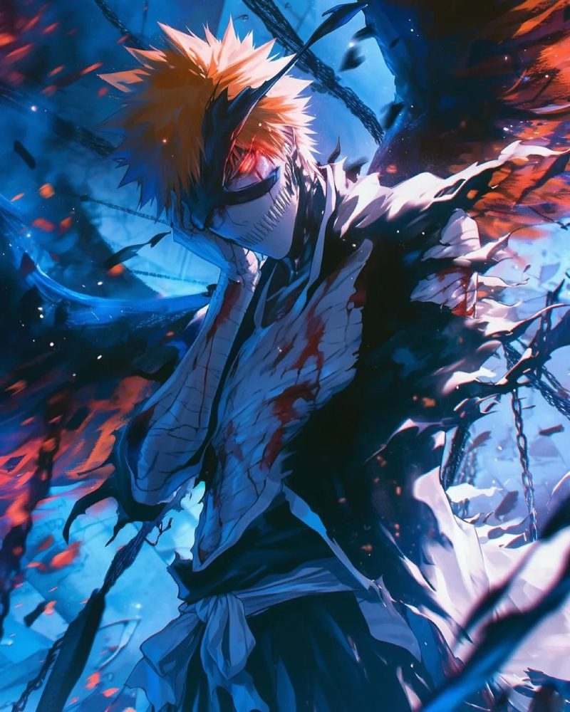ảnh ichigo hollow ngầu lòi đẹp mê ly