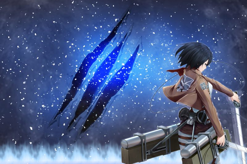 mikasa art fanmade chất lượng cao