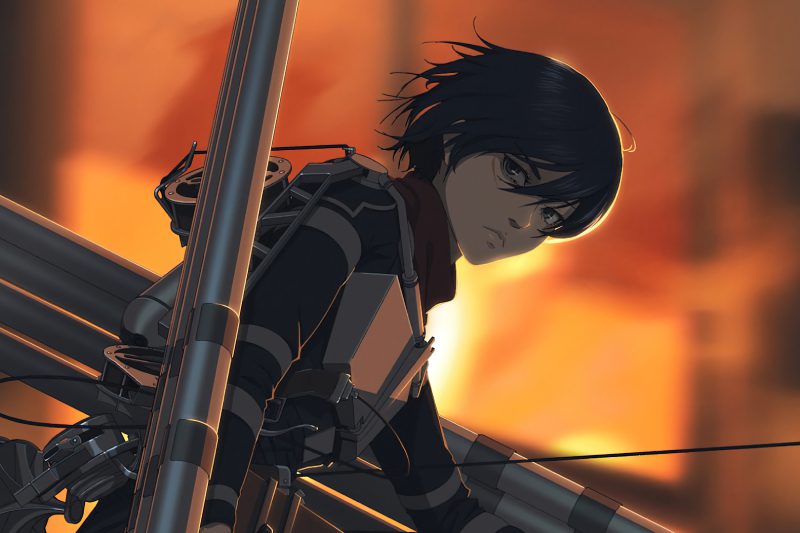 hình mikasa anime girl đẹp nhất