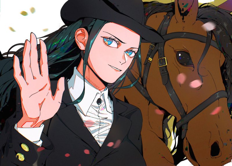 ảnh Nico Robin ngầu chất phong cách anime