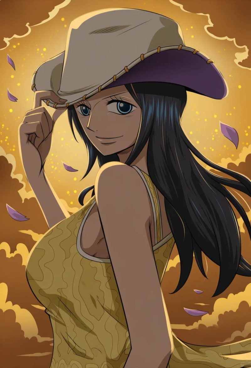 ảnh Nico Robin ngầu cho story Facebook