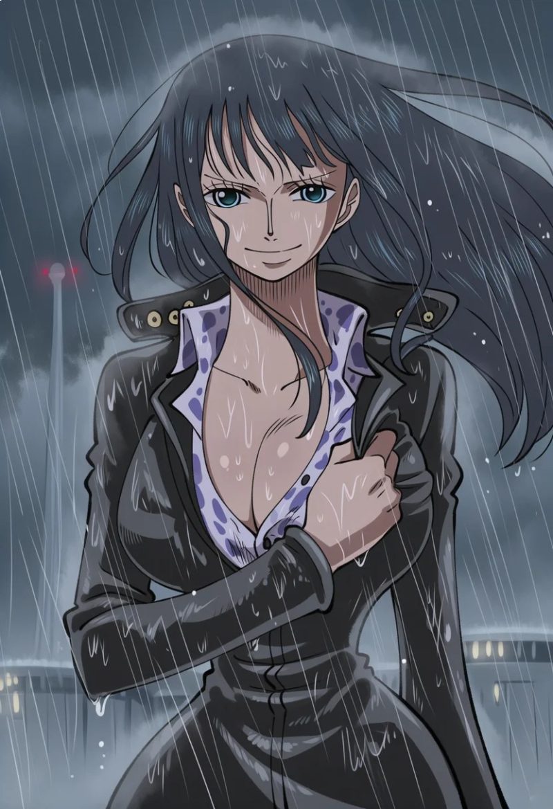 Nico Robin aesthetic đẹp ngầu lạnh lùng