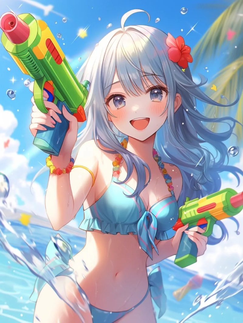 pfp anime bikini siêu dễ thương cute girl