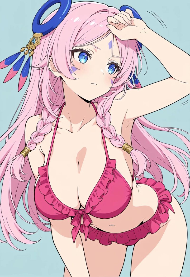 anime bikini girl aesthetic ảnh cực chill
