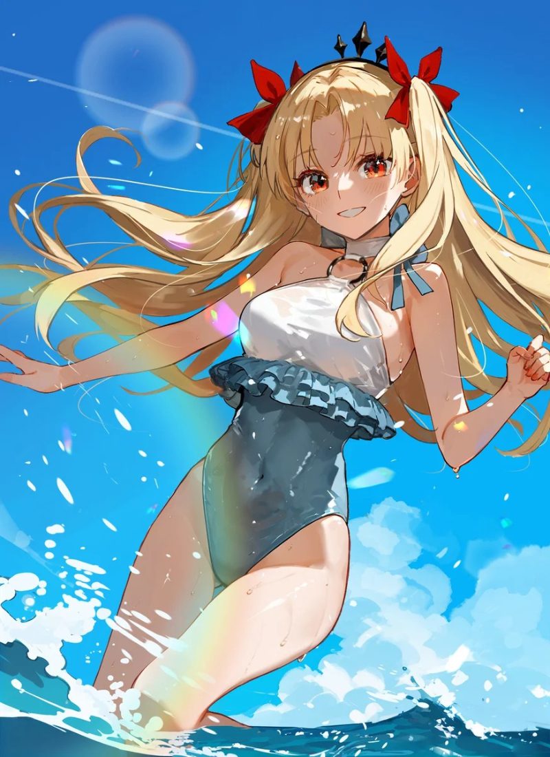 ảnh anime gái xinh mặc bikini cá tính