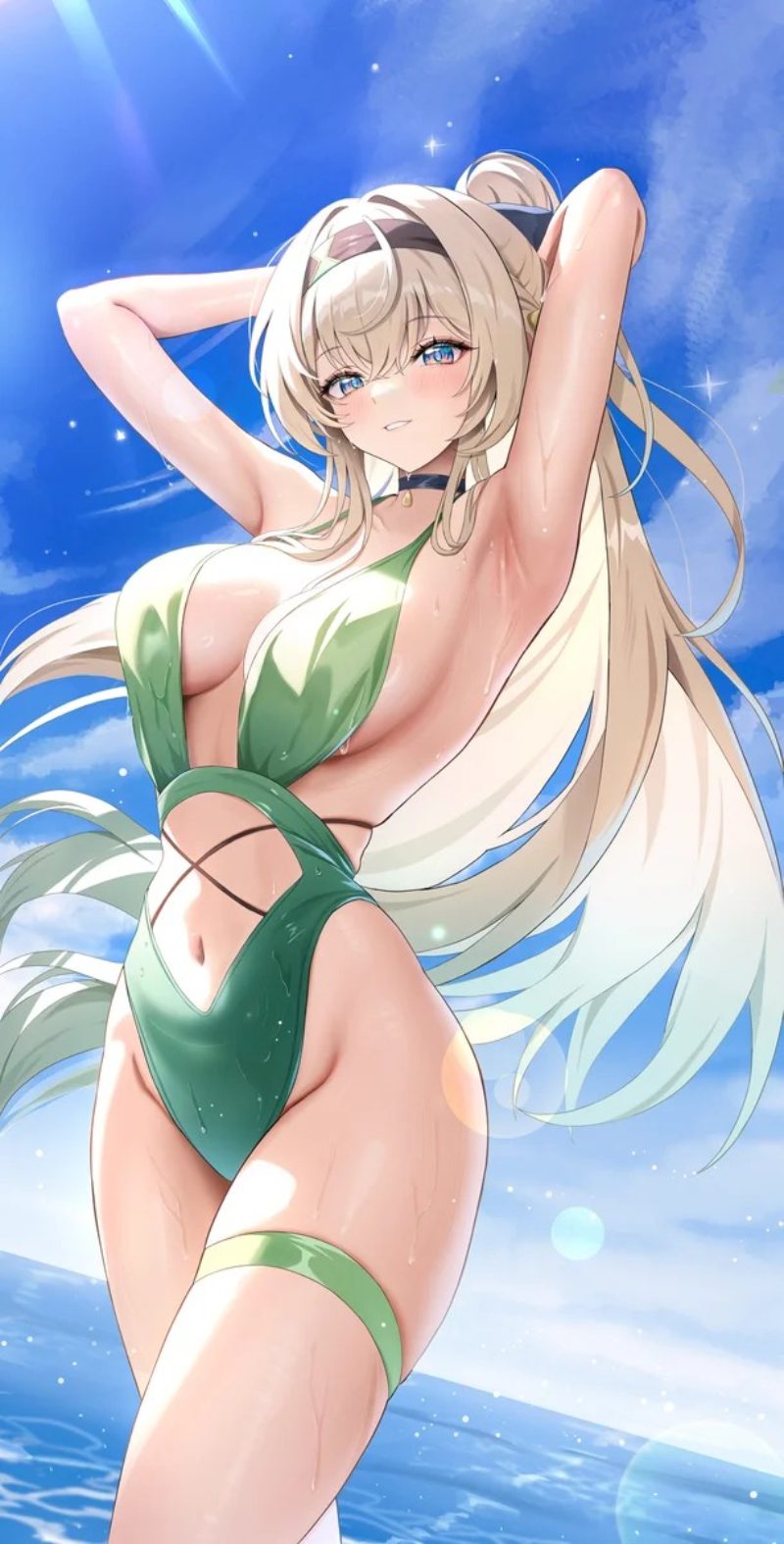 ảnh anime bikini cute đáng yêu hd