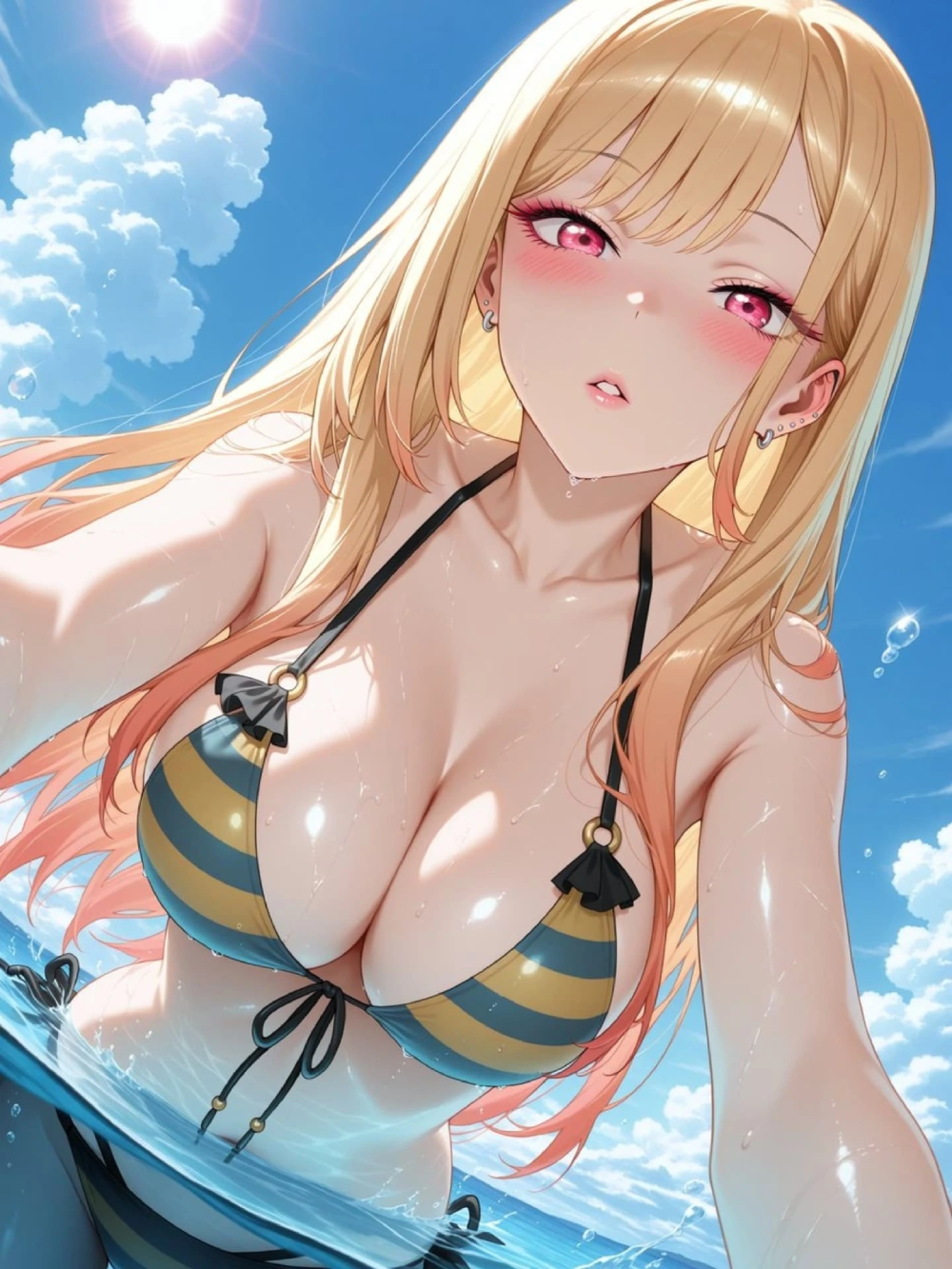 ảnh anime lộ ngực 17