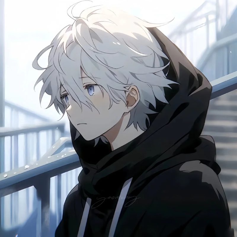 ảnh anime nam buồn 10