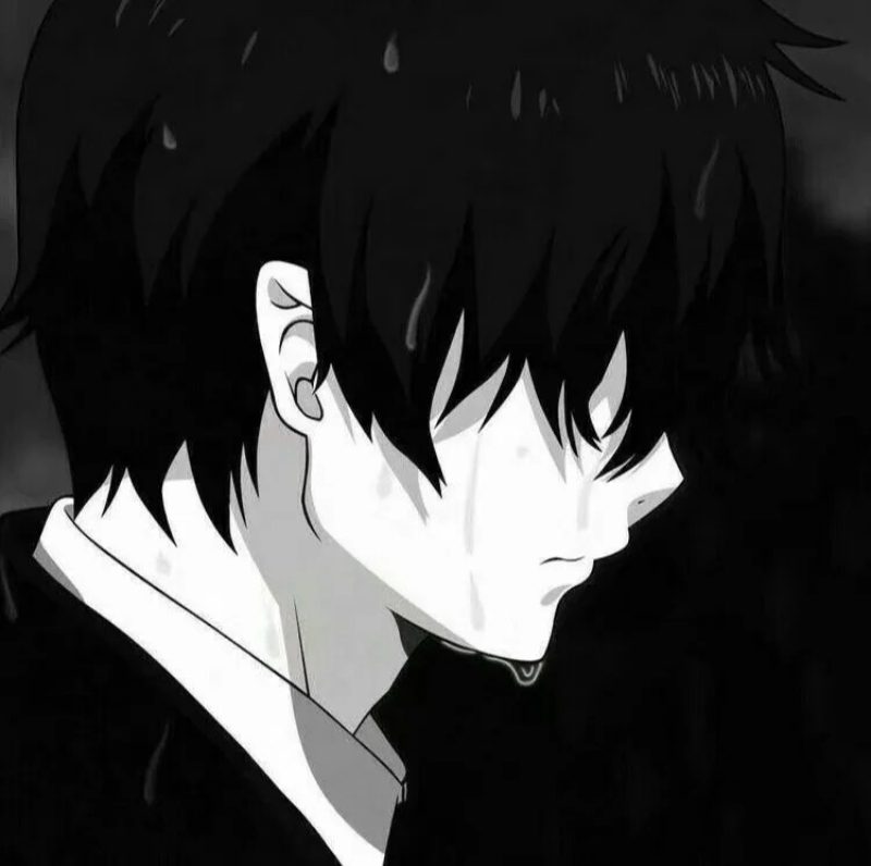 ảnh anime nam buồn 2
