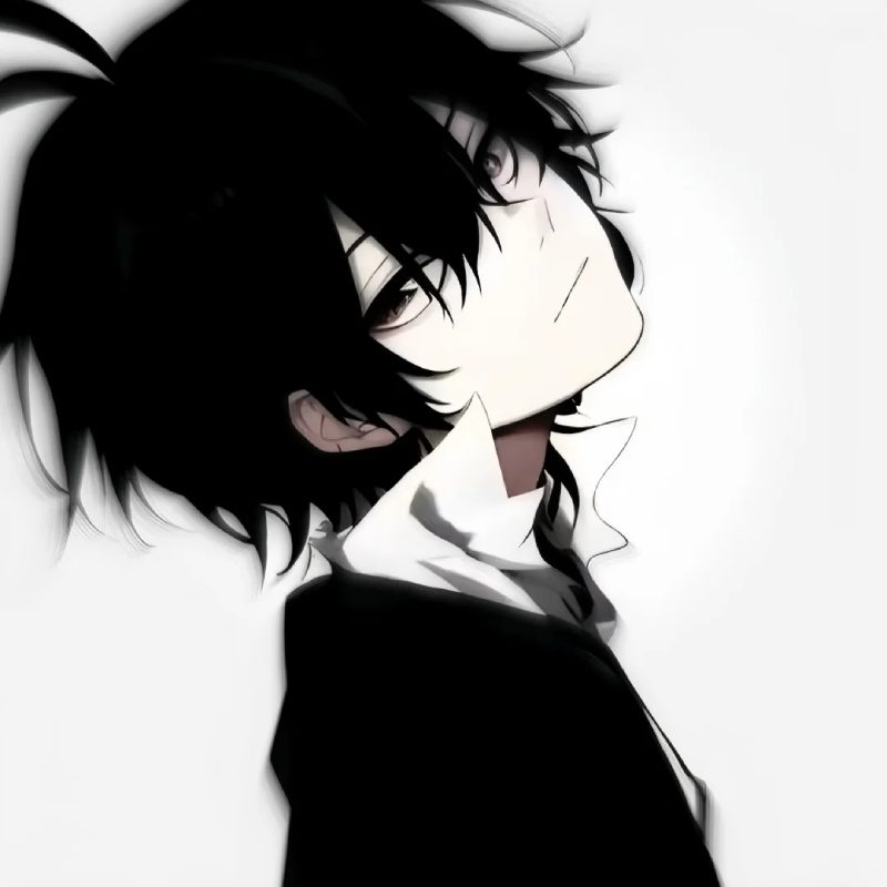 ảnh anime nam buồn 6
