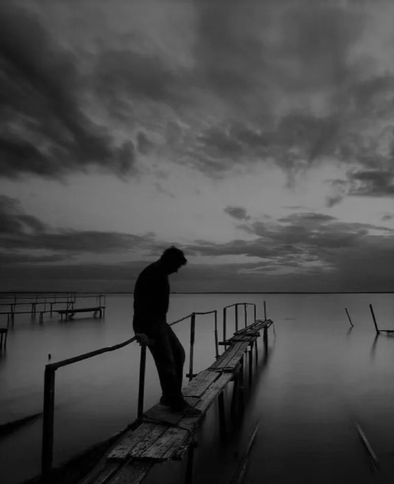 ảnh buồn tâm trạng của con trai​