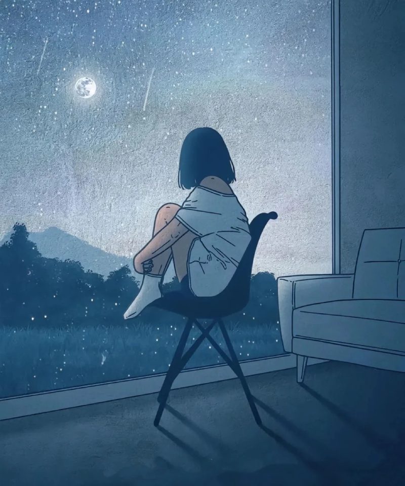 ảnh chill buồn 1