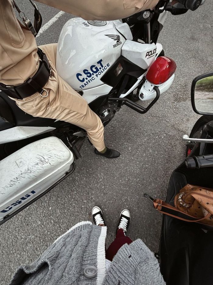 ảnh công an bắt xe 8