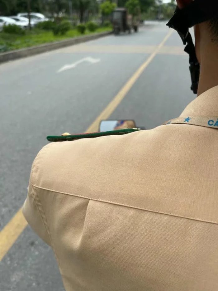 ảnh công an bắt xe máy