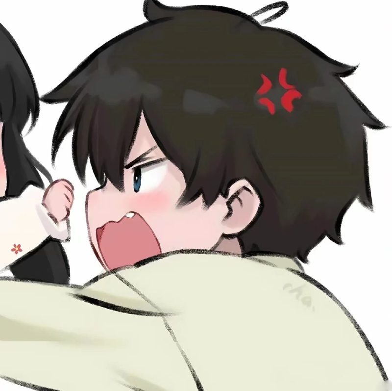 anime avatar đôi cắt làm ảnh đại diện đẹp