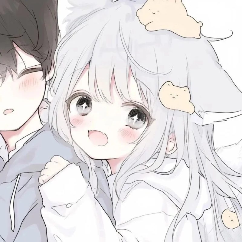ảnh anime cặp đôi ngầu chia làm hai phần