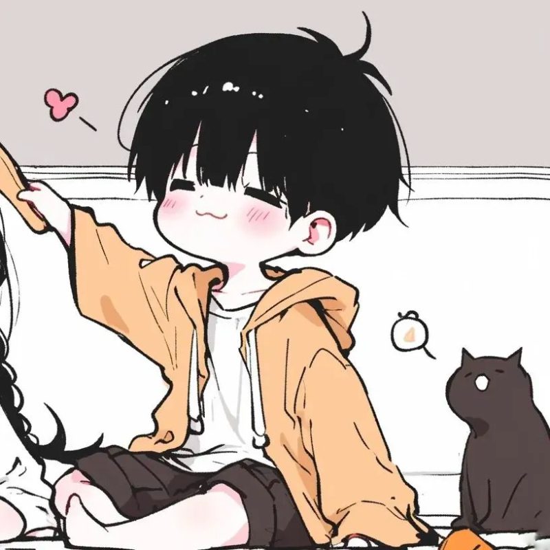 ảnh anime cặp cắt nửa ngầu chuẩn chất