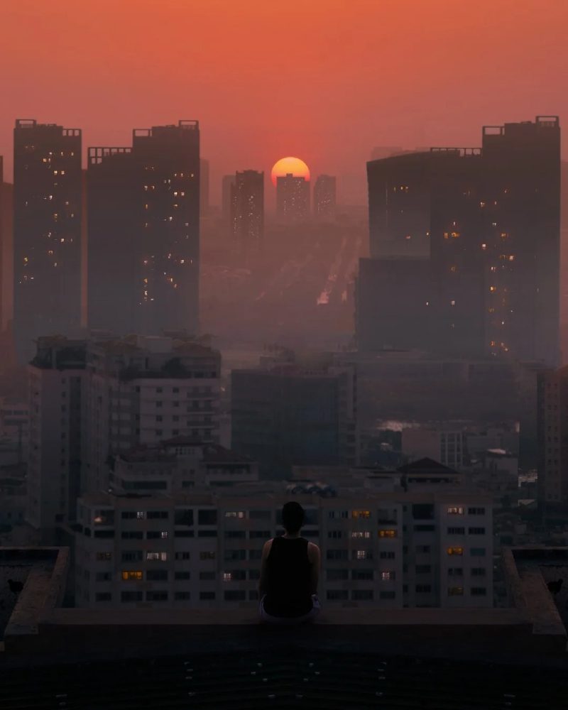 ảnh hoàng hôn buồn 16