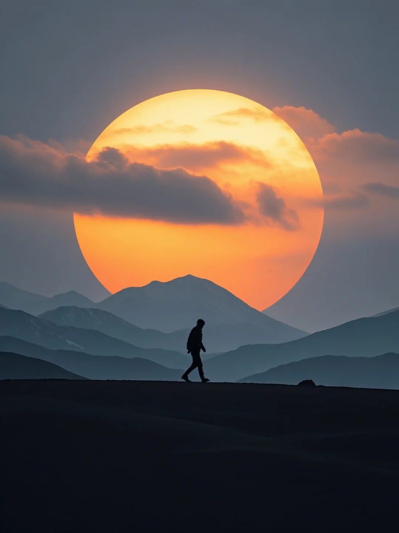 ảnh hoàng hôn buồn 28