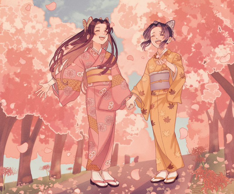 ảnh kanae và shinobu 2