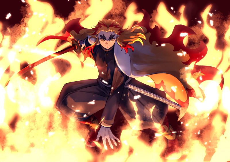 hình ảnh Rengoku đẹp ngầu nhất