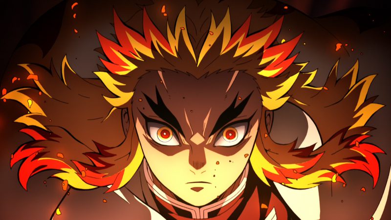 ảnh Rengoku đẹp cho fan Demon Slayer