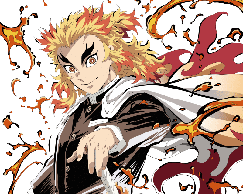 hình Rengoku Kyojuro ngầu bá đạo