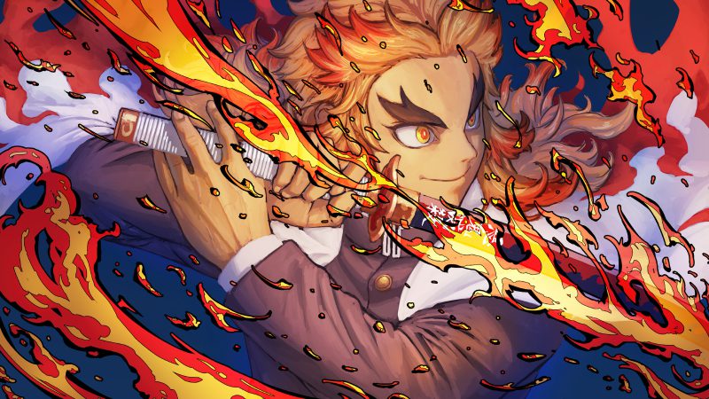 ảnh Rengoku Kyojuro siêu ngầu
