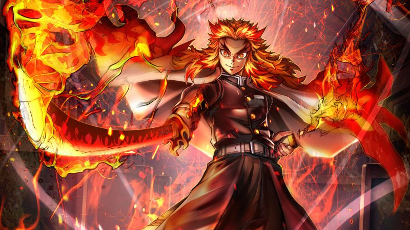 ảnh Rengoku ngầu full HD