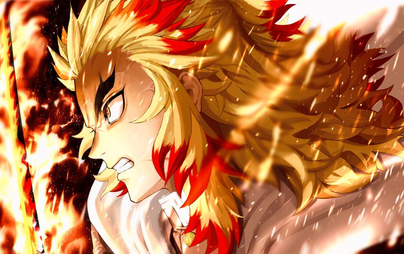 ảnh Rengoku anime đẹp cho avatar