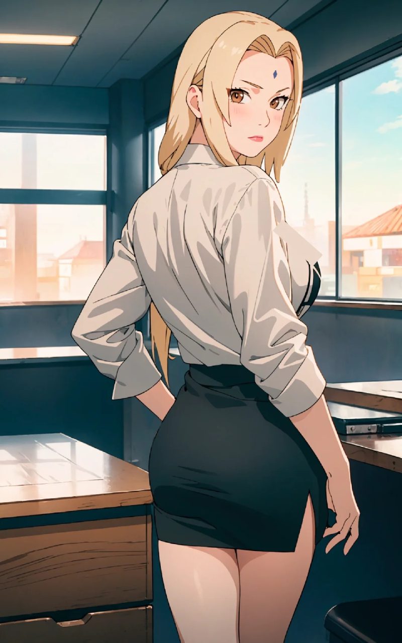 ảnh tsunade làm hình nền điện thoại