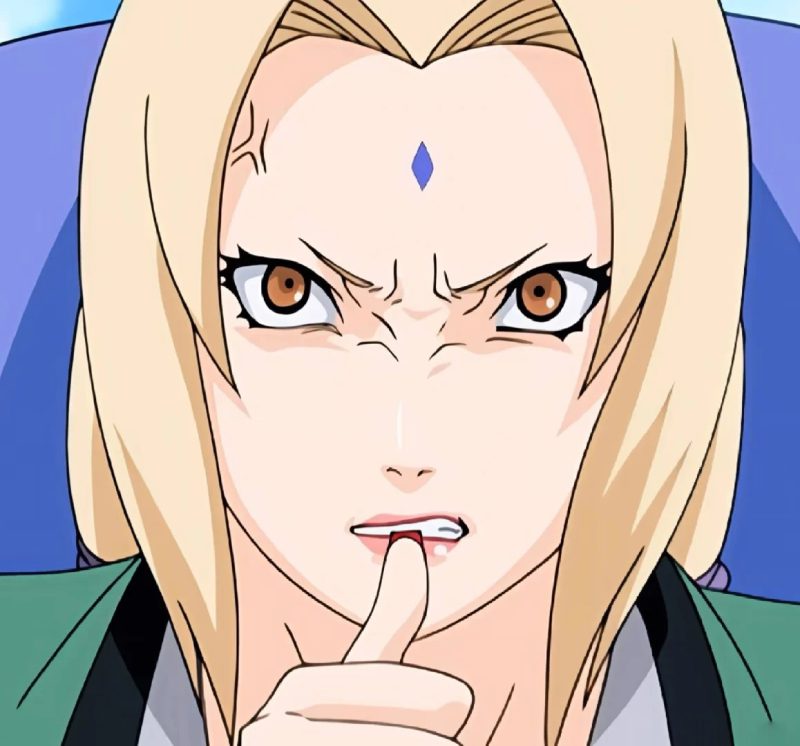 tsunade đẹp sắc sảo trong ảnh