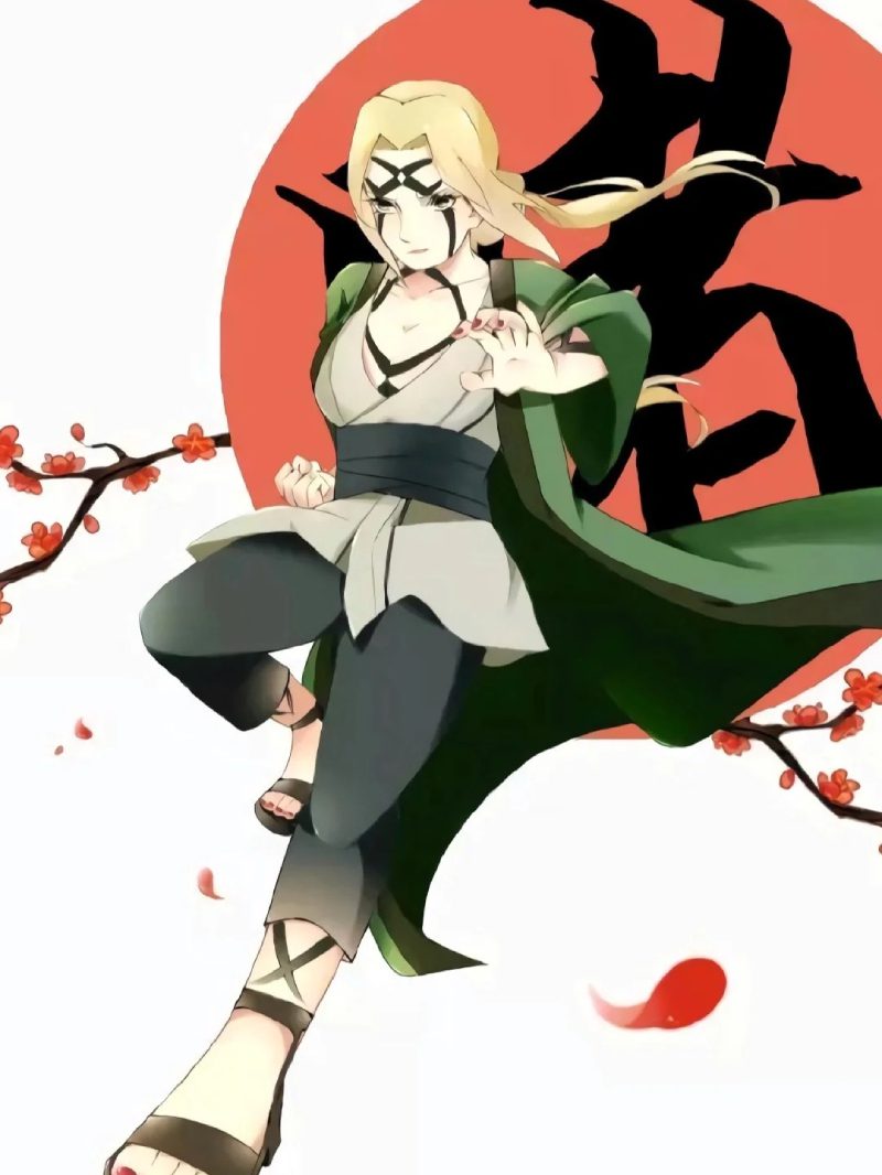 ảnh tsunade quyền lực và quyến rũ