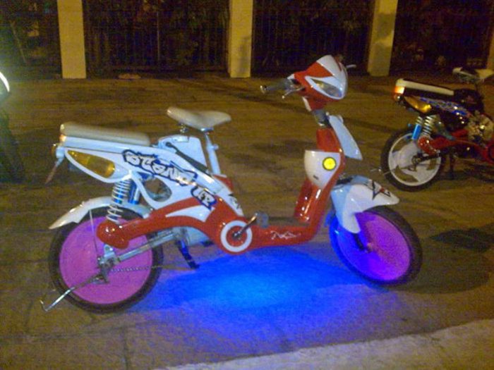 ảnh xe điện độ