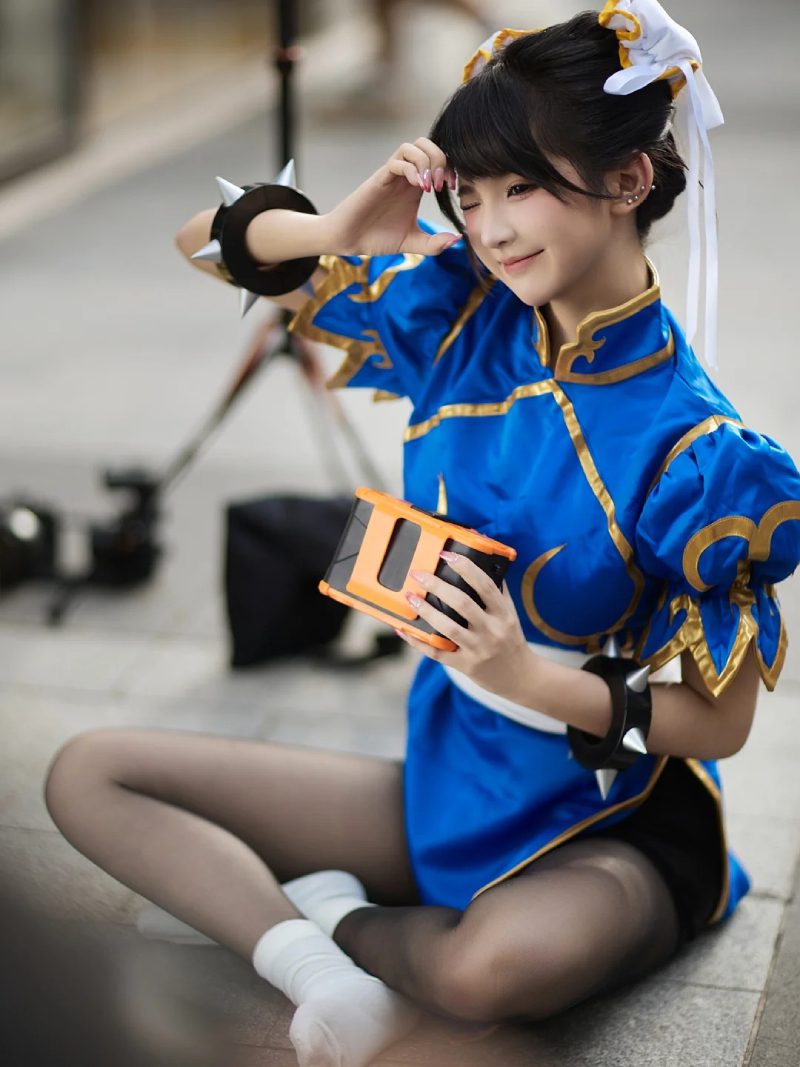 bộ ảnh cosplay chun li thần thái đỉnh cao
