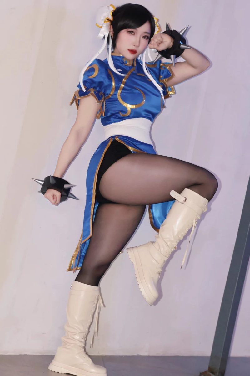 ảnh cosplay nhân vật game chun li