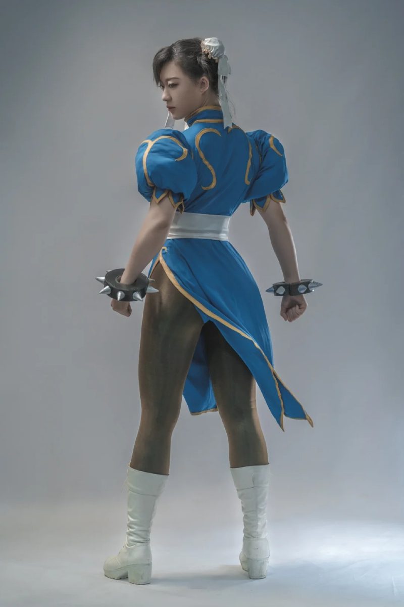 hình ảnh chun li cosplay cực ngầu