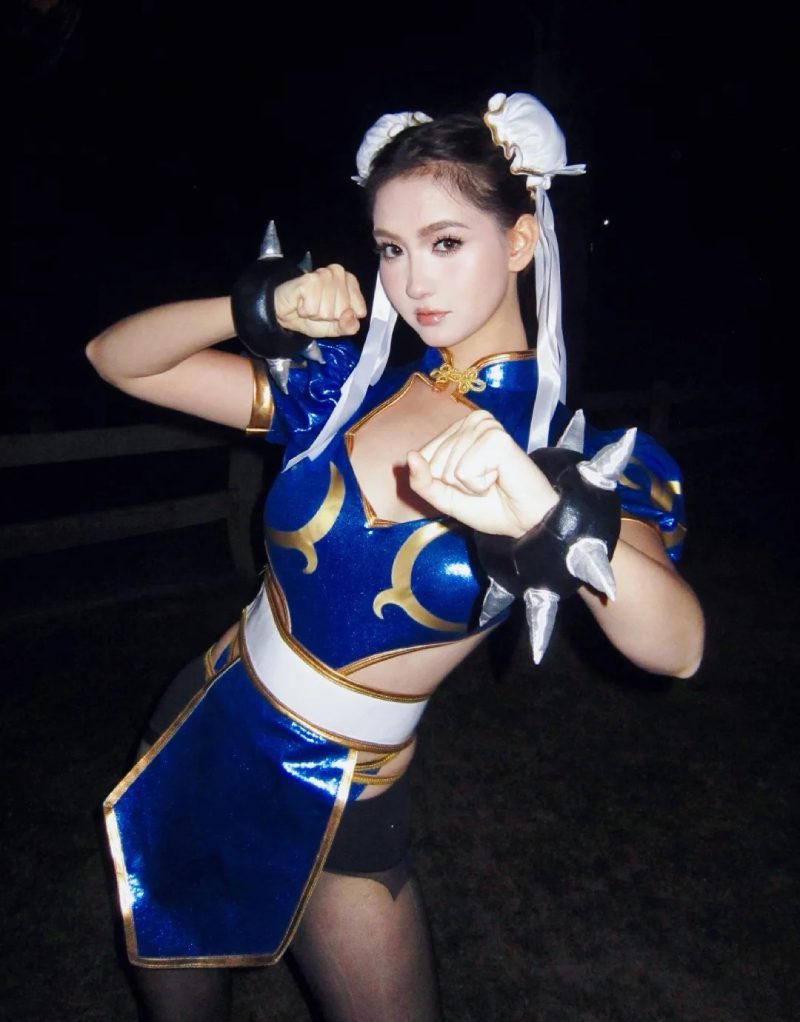 cosplay nhân vật chun li chuẩn game