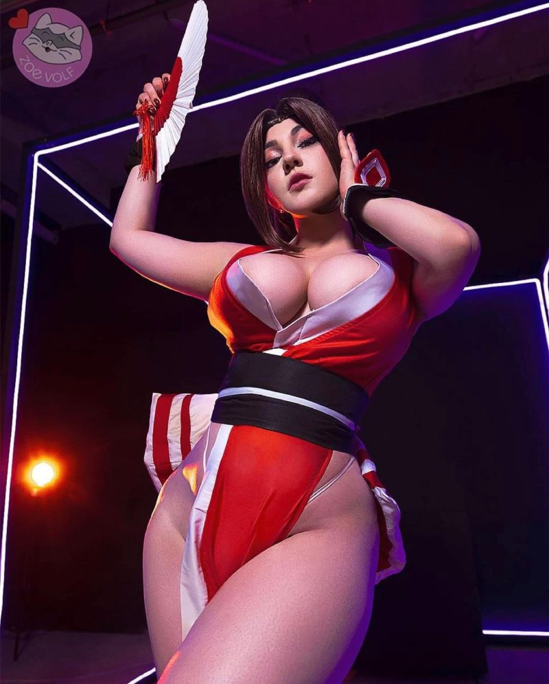 cosplay Mai Shiranui cổ trang cách tân
