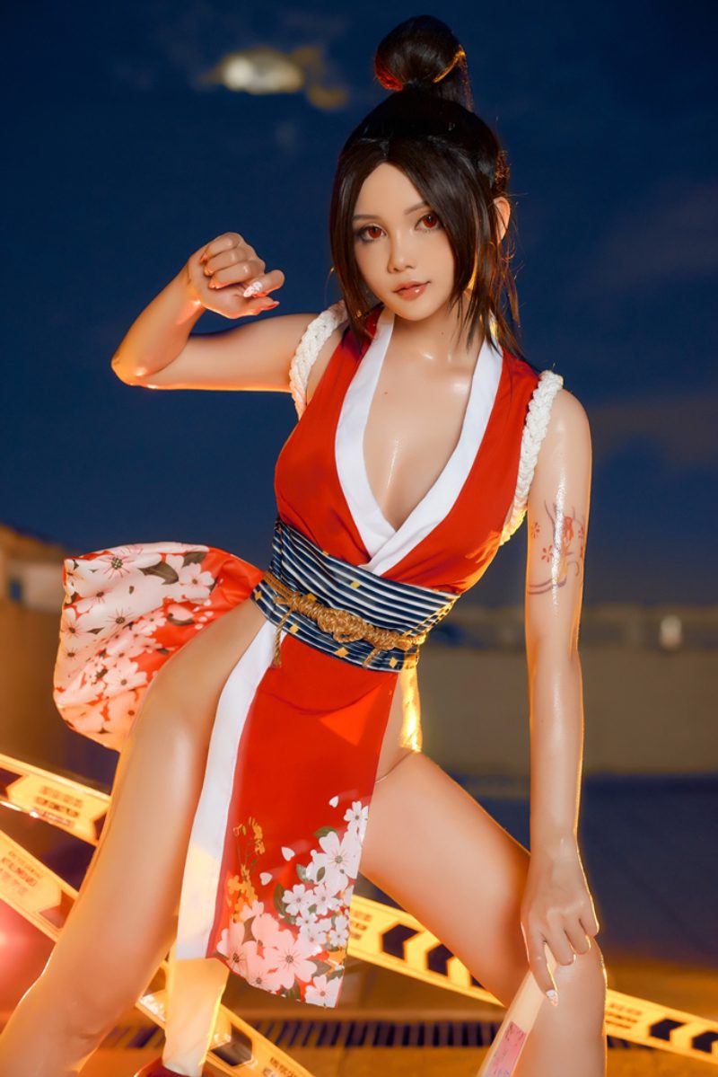 cosplay Mai Shiranui Nhật Bản đẹp mắt