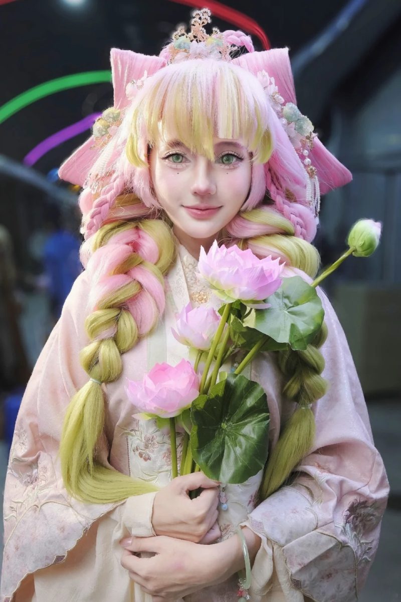 cosplay Mitsuri cực ngọt chuẩn Gen Z
