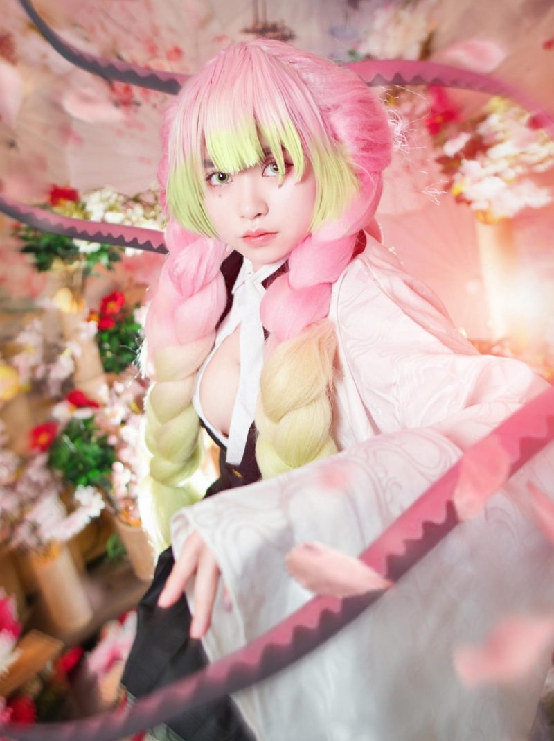 cosplay Mitsuri phong cách anime chuẩn