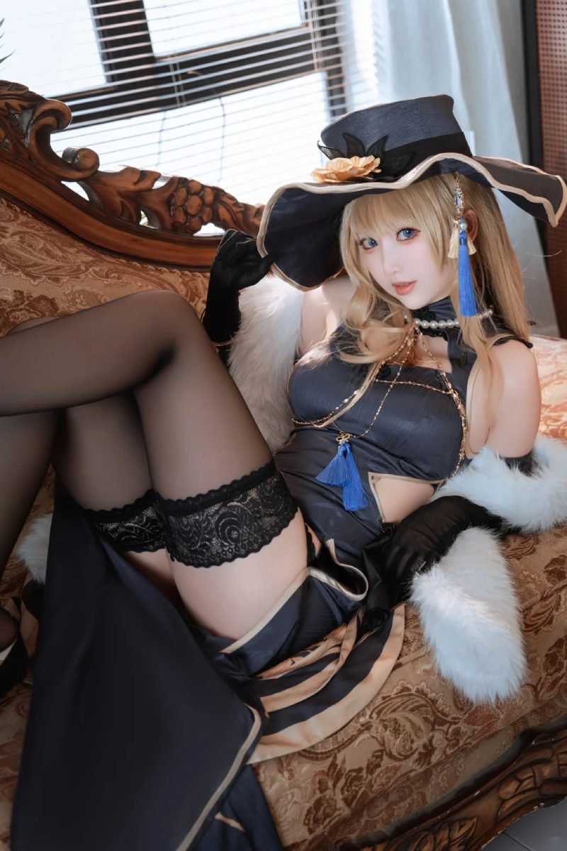 cosplay Navia Genshin Impact đẹp nhất 