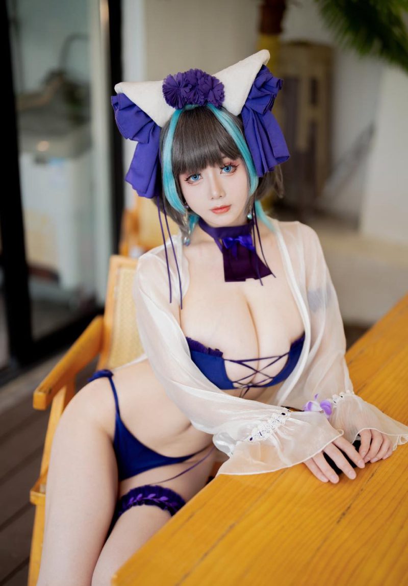 ảnh gái xinh cosplay bikini đẹp như mơ