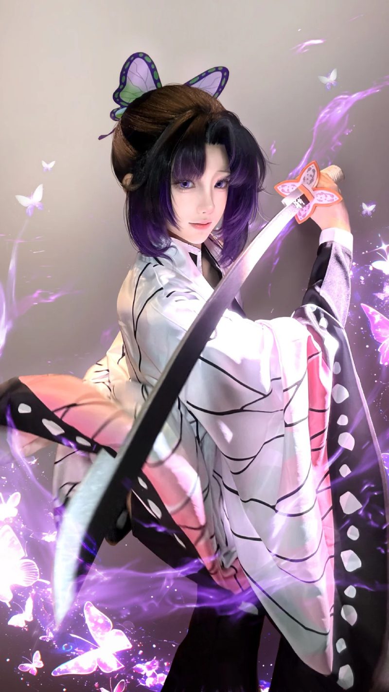 ảnh cosplay shinobu demon slayer cực chất