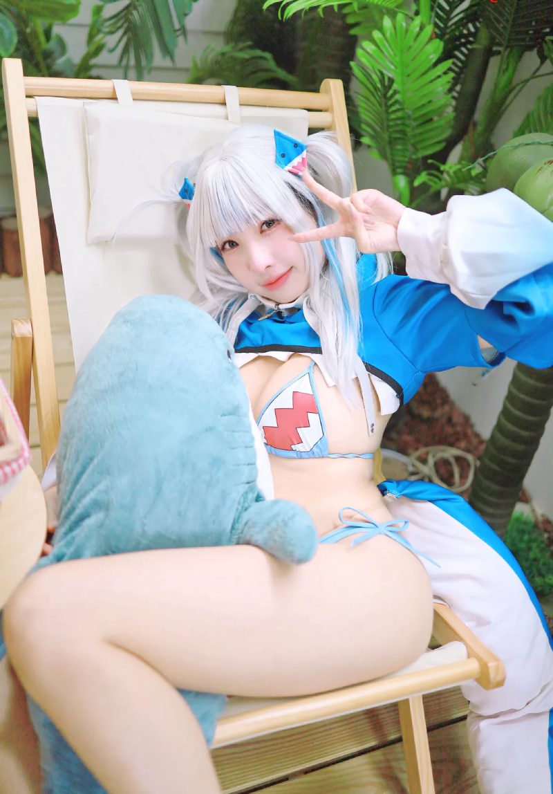 Gái Xinh Cosplay Gawr Gura sex