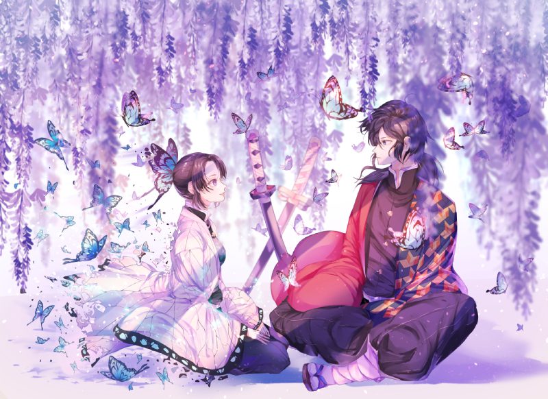hình giyuu x tanjiro phong cách ngầu