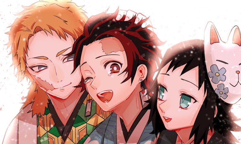 giyuu và tanjiro anime boy couple