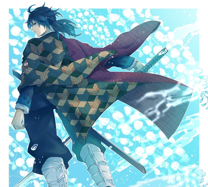 tanjiro x giyuu ảnh ghép tình cảm