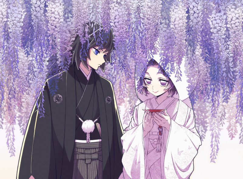 giyuu x tanjiro hình nền điện thoại